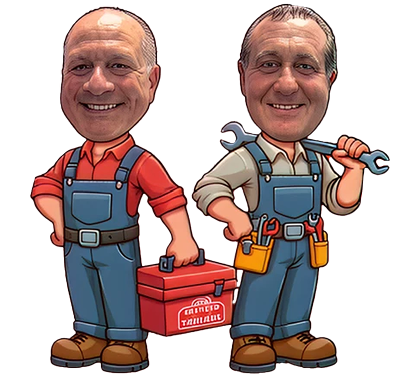 Two friendly Atlanta contractors, ready to help
